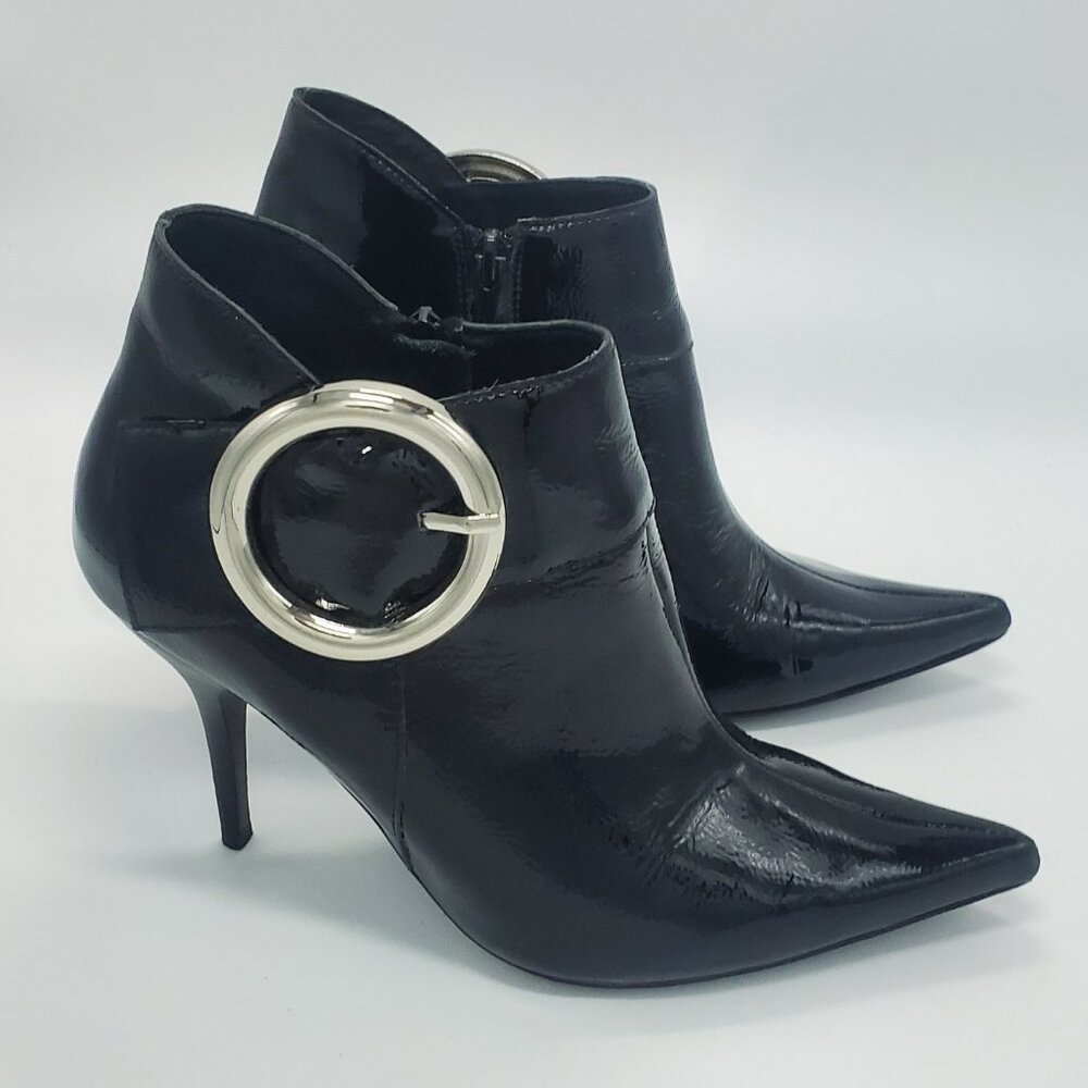 Jeffrey Campbell Patent Leather Boots Women's Size 7.5